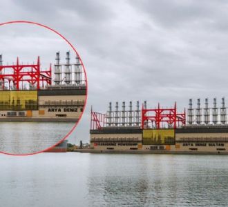 Foto descriptiva de: Esto sabemos de la embarcación gigante que arribó al puerto de Tuxpan