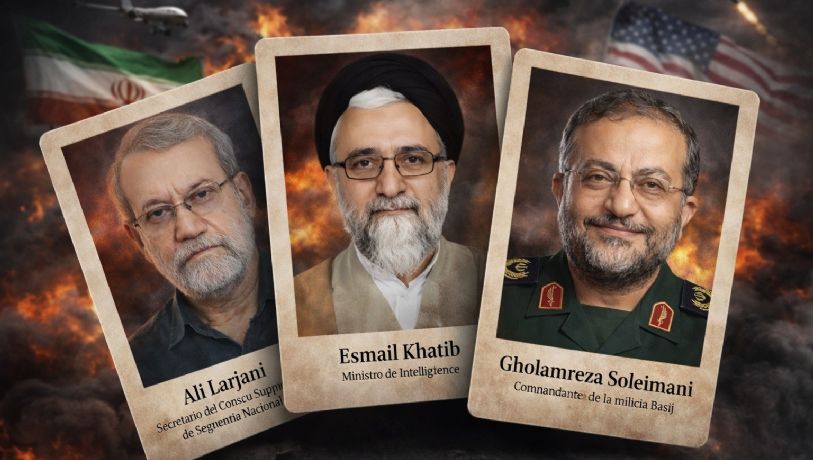 Los 3 líderes iraníes asesinados por EU e Israel en menos de 24 horas