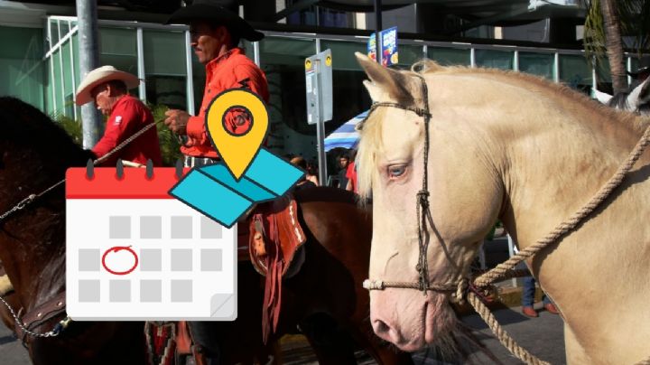 Magna cabalgata en Veracruz; 3 mil jinetes recorrerán el Centro Histórico este día de abril