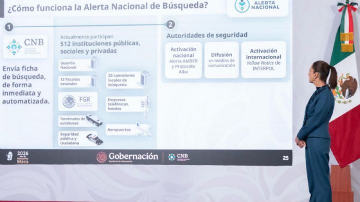 ¡Claudia desaparece a los desaparecidos!