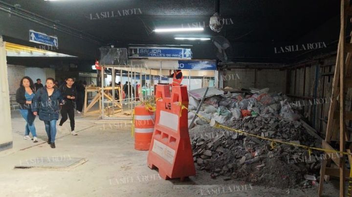 Metro CDMX Línea 2: usuarios sortean obras Bellas Artes, Hidalgo, Zócalo y Chabacano