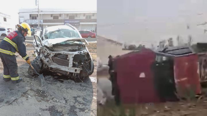 Caos en carretera Progreso–Tepatepec y Pachuca–Ciudad Sahagún por accidentes