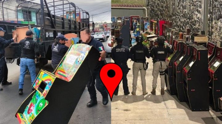 Las 6 colonias de Xalapa donde aseguraron más de 50 máquinas tragamonedas