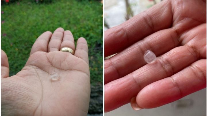 En este municipio de Veracruz reportan primera caída de granizo de la temporada 2026