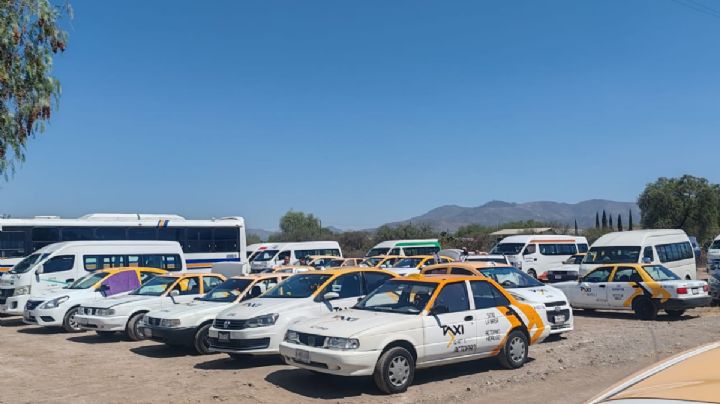 Semot Hidalgo: unidades de transporte son para pasajeros, no para paquetería
