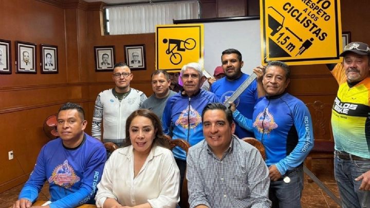Buscan garantizar la seguridad de ciclistas en Actopan con nuevo reglamento