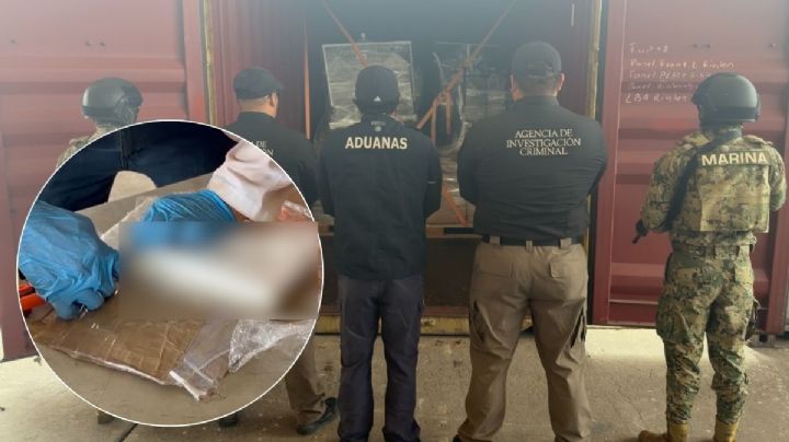 Ocultan más de 200 kilos de droga en material de construcción en el puerto de Veracruz