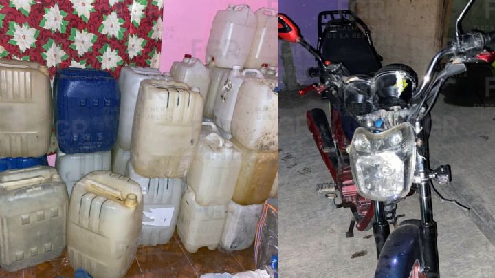 FGR asegura armas e hidrocarburo tras cateo en Tezontepec de Aldama