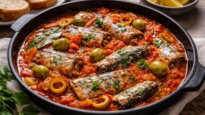Semana Santa 2026: ¿cómo preparar una sardina a la vizcaína rápida, fácil y sencilla?