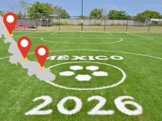 Mundial 2026: municipios de Veracruz donde rehabilitan y construyen canchas de futbol