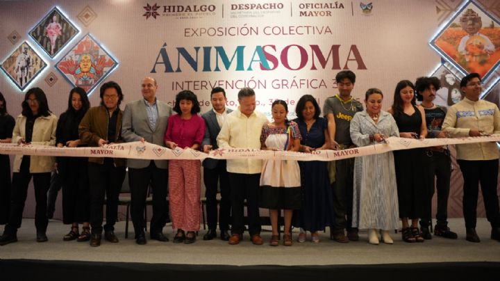 15 artistas hidalguenses intervienen el edificio de Gobierno con "Hióki"