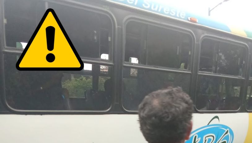 Atacan a balazos a José Augusto y María dentro de autobús en Amatlán