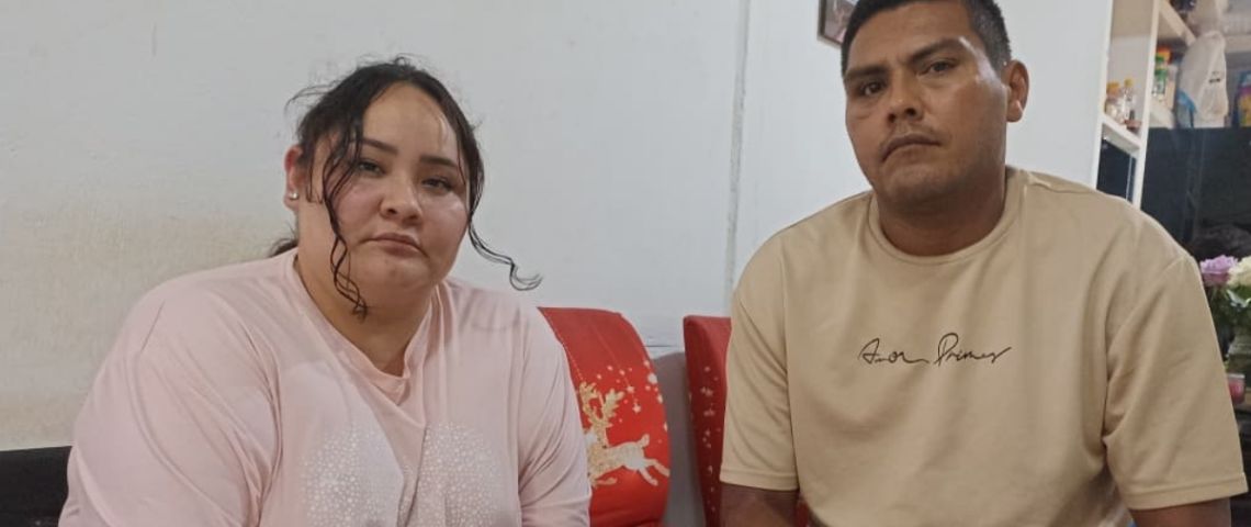 Adalid y Areli viajaron a Veracruz desde Jalisco; volcadura de camión los dejó varados