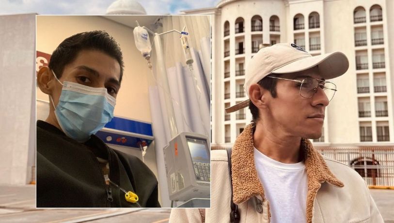 Egresado UV pide apoyo para combatir cáncer que no detectaron en IMSS Veracruz