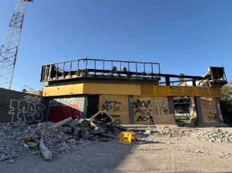 Un Oxxo en ruinas: los sicarios de El Mencho lo quemaron en León y fue pérdida total