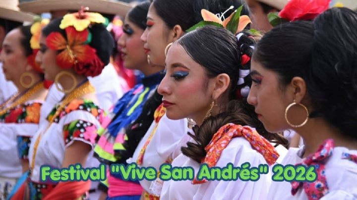 Bailarines de México y Colombia son recibidos para participar en el Festival “Vive San Andrés” 2026
