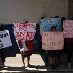 Comuneros de Chiapas enfrentan al crimen organizado
