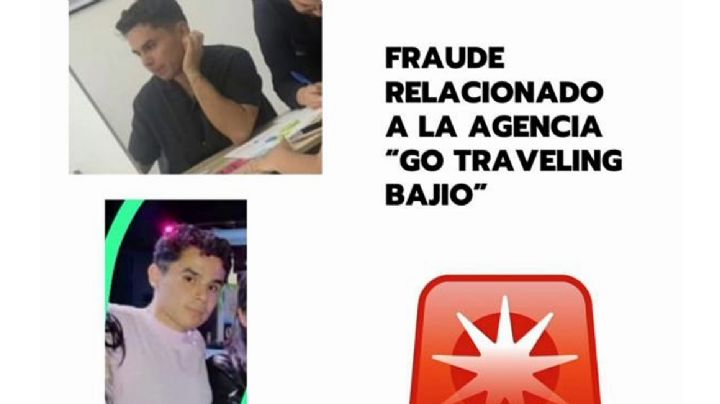 Él es el presunto cómplice del fraude de la agencia de viajes Go Traveling; sigue prófugo