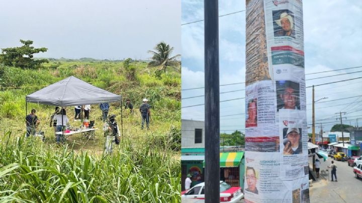 Colectivos buscan restos humanos cerca de la playa de Coatzacoalcos, al sur de Veracruz