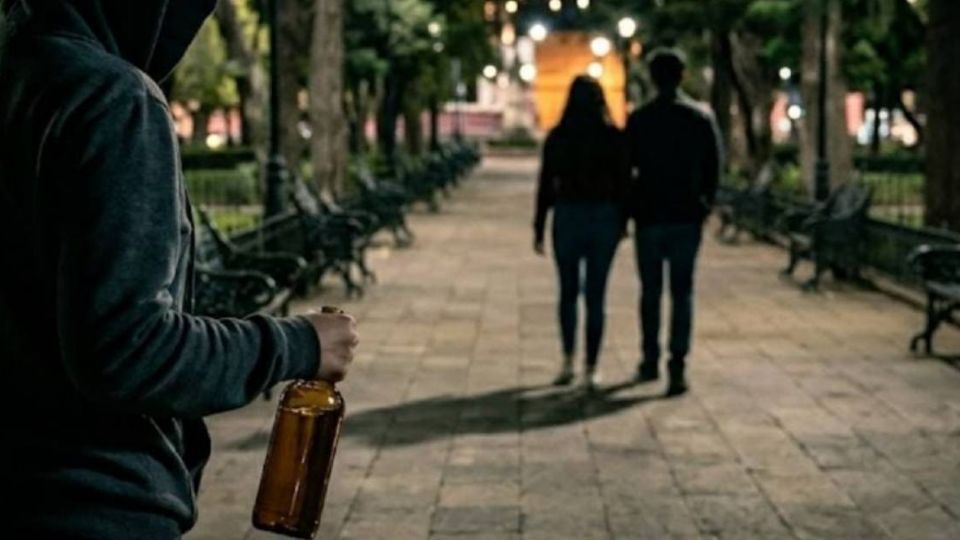 Sandra fue atacada con ácido en Celaya.