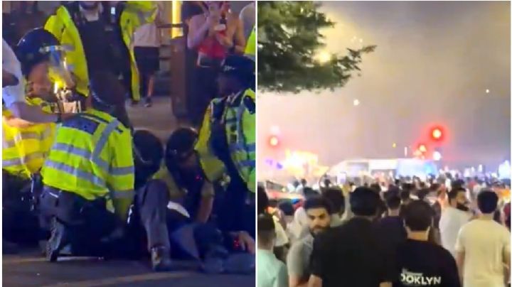 Un policía resulta herido en Londres tras festejos por el pase de Francia a semifinales
