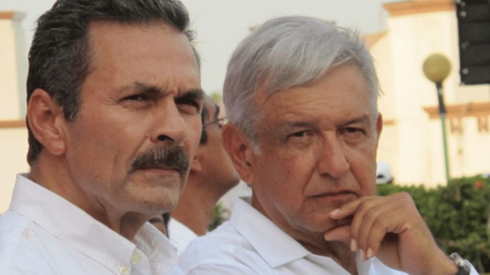 Romero Oropeza y AMLO. El director de Pemex busca la candidatura para el gobierno de Tabasco