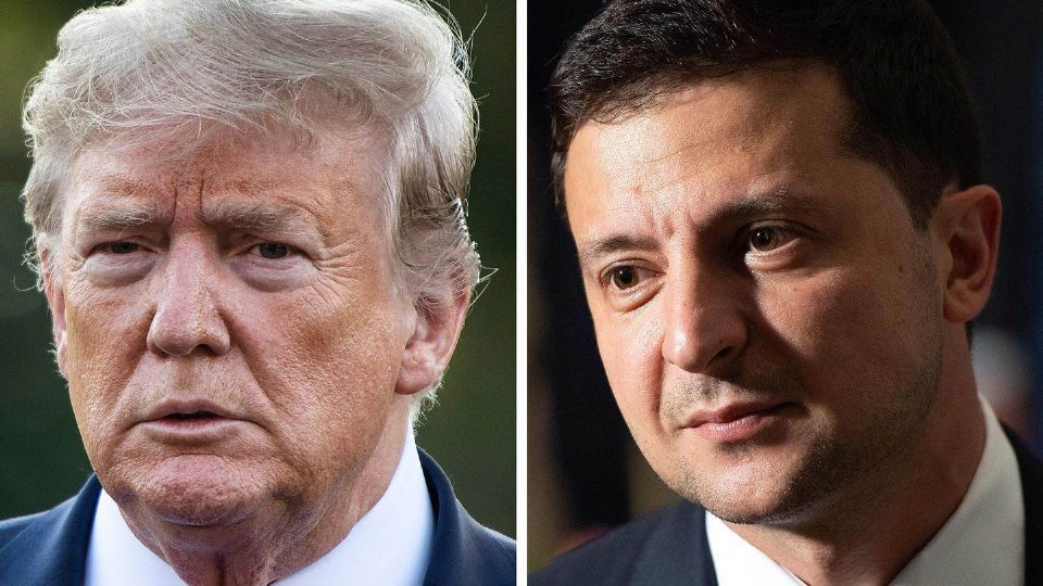Trump y Zelenski