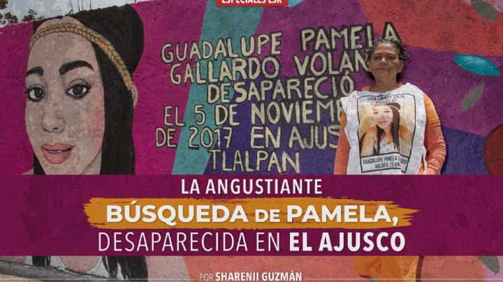 La angustiante búsqueda de Pamela, desaparecida en el Ajusco