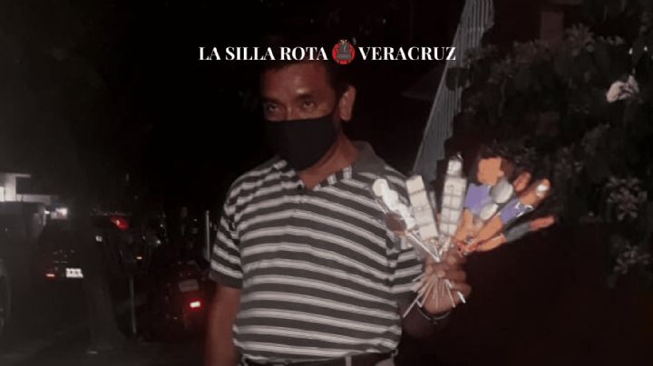 Antonio sobrevivió a pandemia con la venta de dulces en Veracruz