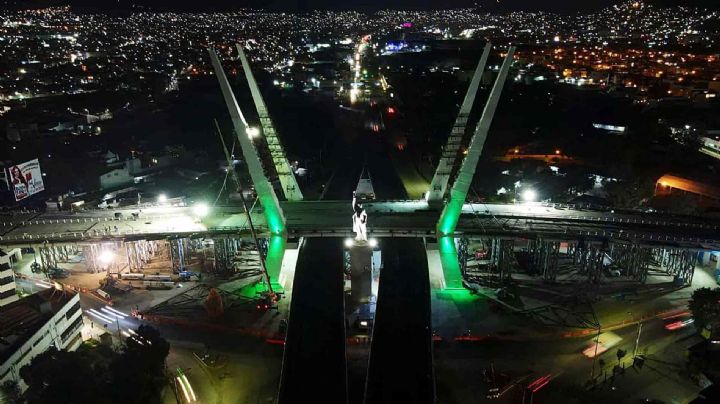 Puente Atirantado de Pachuca cumple 3 años; la obra que se realizó en pandemia y con sobrecosto