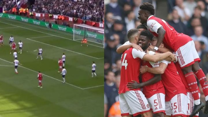 VIDEO: El alucinante gol de Thomas Partey en el Arsenal vs Tottenham que se hizo viral