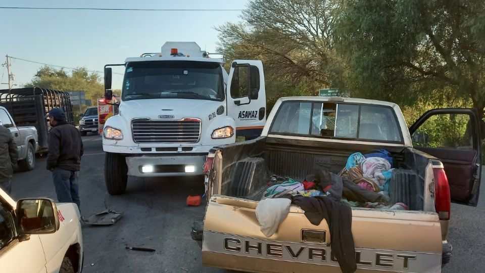 Cuatro de los involucrados presentaron heridas de gravedad. Foto: especial