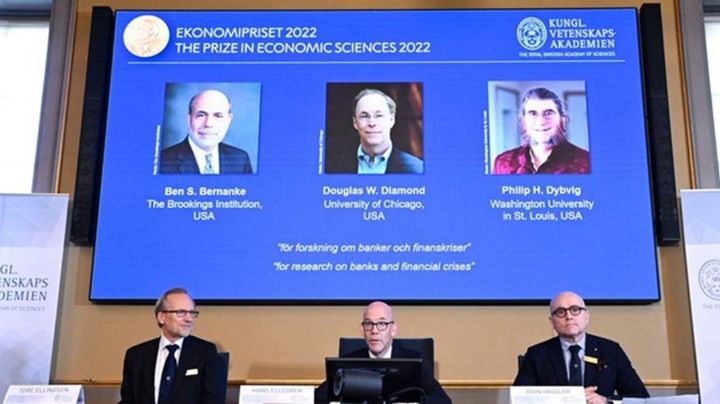 Ellos son los ganadores del Premio Nobel de Economía del 2022