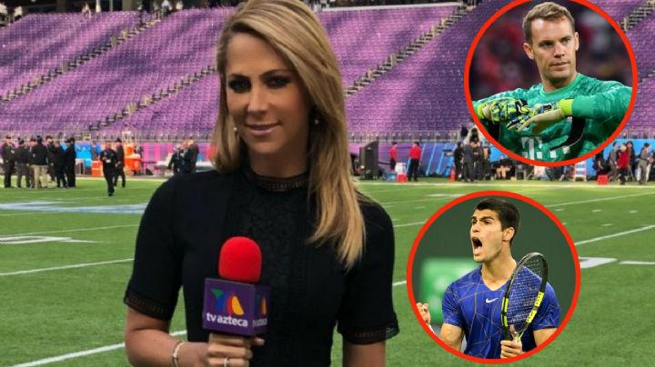 Inés Saenz llama "naquito" al tenista número 1 del mundo; y patán a Manuel Neur