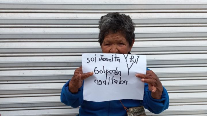 Juanita vive en situación de calle; fue asaltada y golpeada en Pachuca