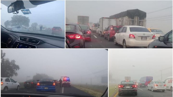 Atención viajeros de la México-Pachuca: niebla ocasiona accidentes en estos puntos