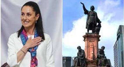 El pleito Sheinbaum contra la Miguel Hidalgo por la estatua de Cristóbal Colón