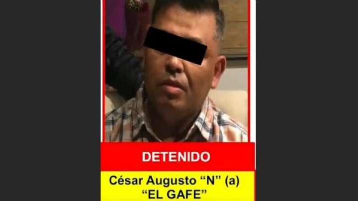 Detienen a "El Gafe", presunto responsable de la balacera en Plaza Andares