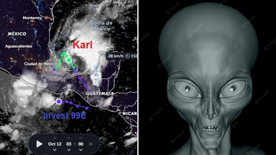 En los últimos días se ha especulado mucho sobre la trayectoria de la tormenta tropical “Karl”: que si los aliens nos salvaron, que si fue la temperatura o simplemente suerte