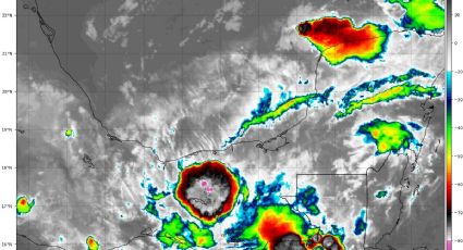 Se “desinfla” Karl, ingresará a tierra como depresión tropical