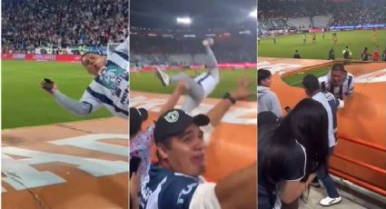 Video viral | Así celebra la afición tuza, sale volando y rompe techo de las bancas en el Hidalgo