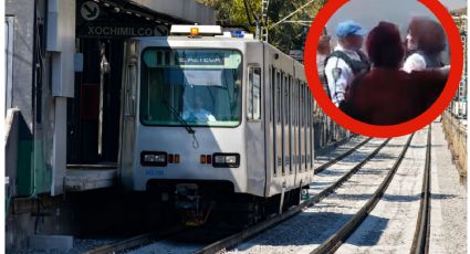 VIDEO: "Ay, señores, ayúdenme"; mujeres se agarran a golpes en el Tren Ligero