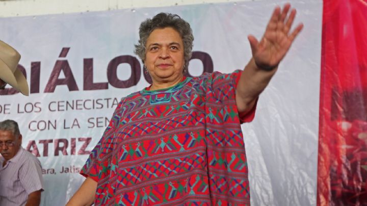 Beatriz Paredes, del Frente Amplio por México, llega a Xalapa este sábado 29 de julio