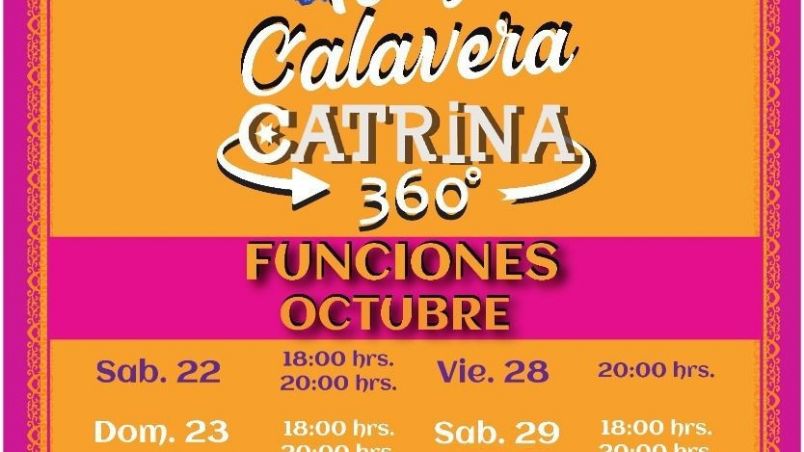 Evento realizado para festejar el día de los muertos