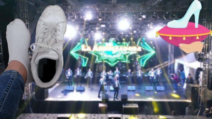 ¿Cenicienta pachuqueña? Busca su tenis que perdió en Teatro del Pueblo de la feria