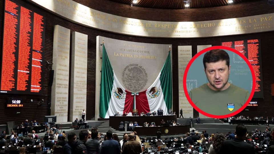 Zelenski quiere hablar ante el Congreso mexicano por la invasión de Rusia a su país
