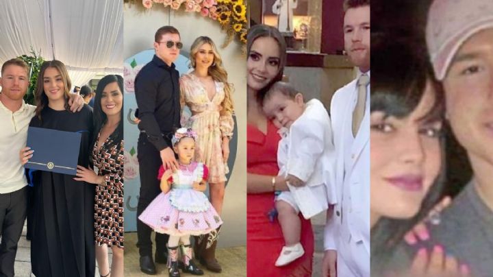 Ellas son las mamás de los 4 hijos de Saúl El Canelo Álvarez