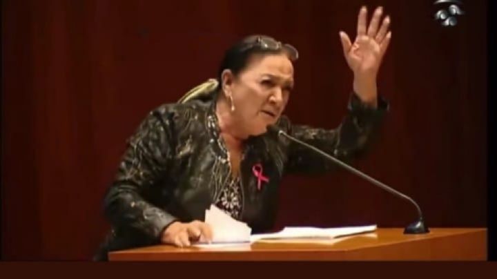 VIDEO: "¡Y no les tengo miedo, cabrones!", senadora de Morena insulta a oposición