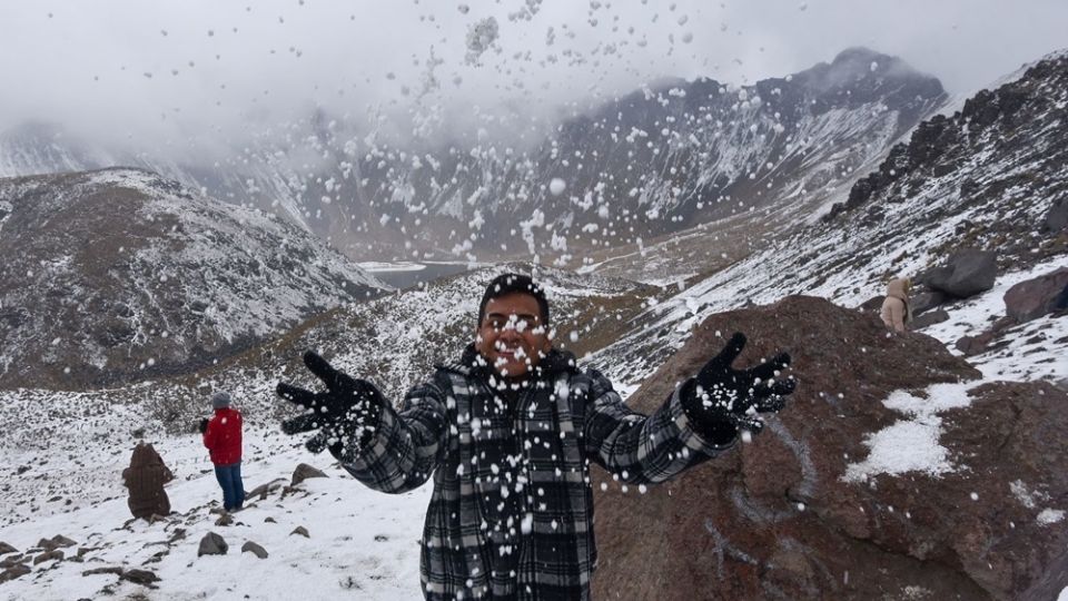 El pronóstico del Servicio Meteorológico Nacional prevé probabilidad de caída de aguanieve o nieve en las zonas más altas de estos cuatro estados