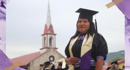 Josefina, la mujer rarámuri que se graduó como abogada en Chihuahua